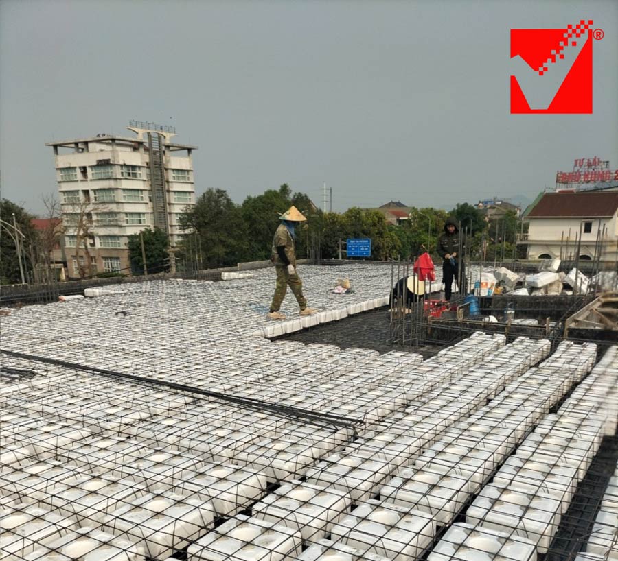 Dự án sàn phẳng Nhà kho chứng từ Vinh