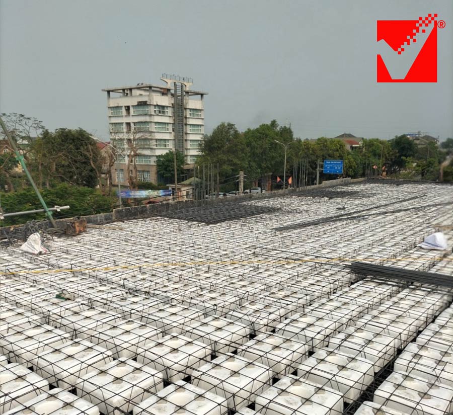 Dự án sàn phẳng Nhà kho chứng từ Vinh