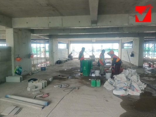 Công trình tường gạch Lego VRO tại Nghệ An