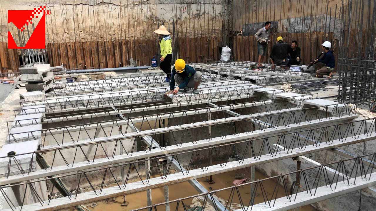 Tấm bê tông nhẹ làm sàn chịu lực tốt