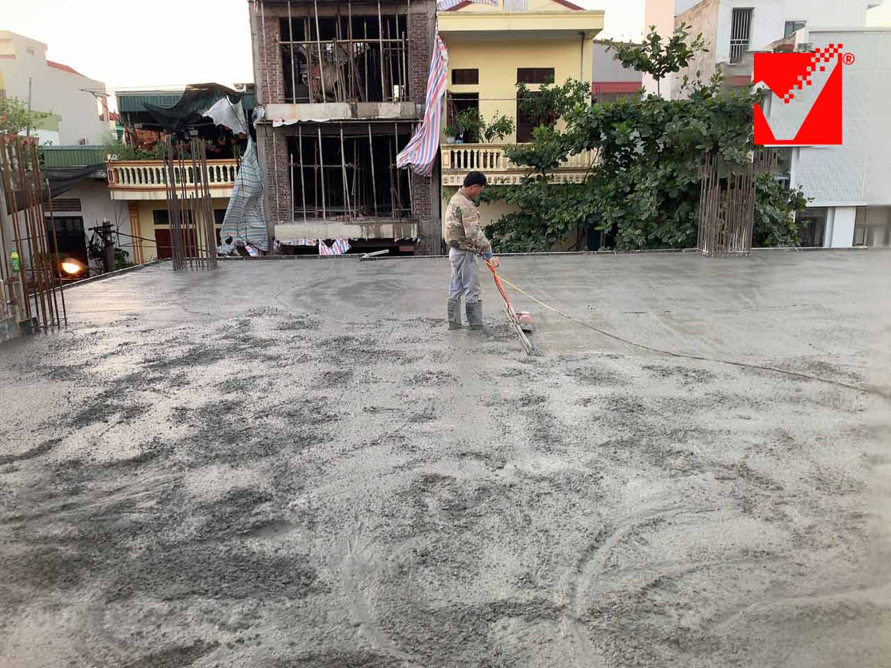 Công trình VP Mặt trời Việt tại Ninh Bình