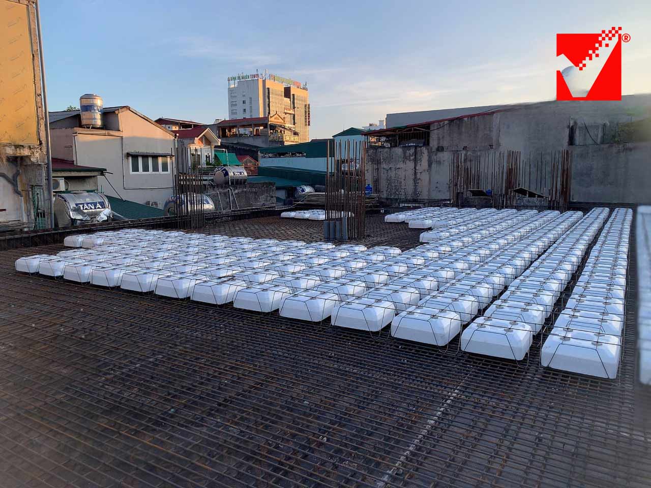 Công trình VP Mặt trời Việt tại Ninh Bình
