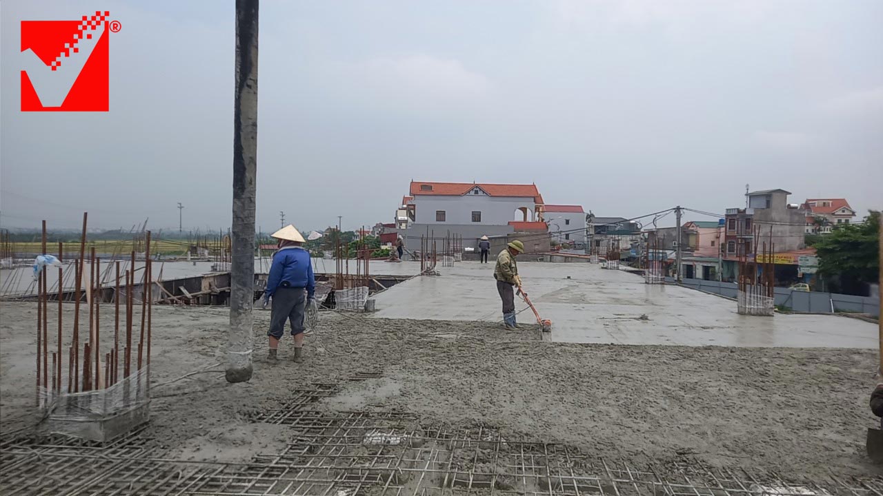 Dự án sàn phẳng không dầm VRO Chợ Ninh Giang - Hải Dương