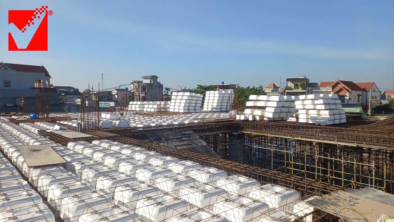 Dự án sàn phẳng không dầm VRO Chợ Ninh Giang - Hải Dương
