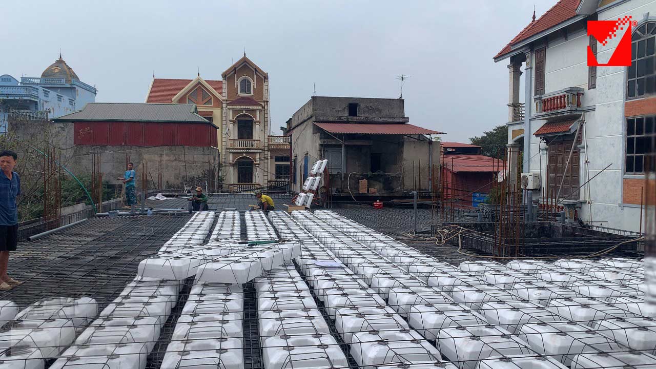 Dự án sàn phẳng VRO công trình Quốc Tuấn - BN
