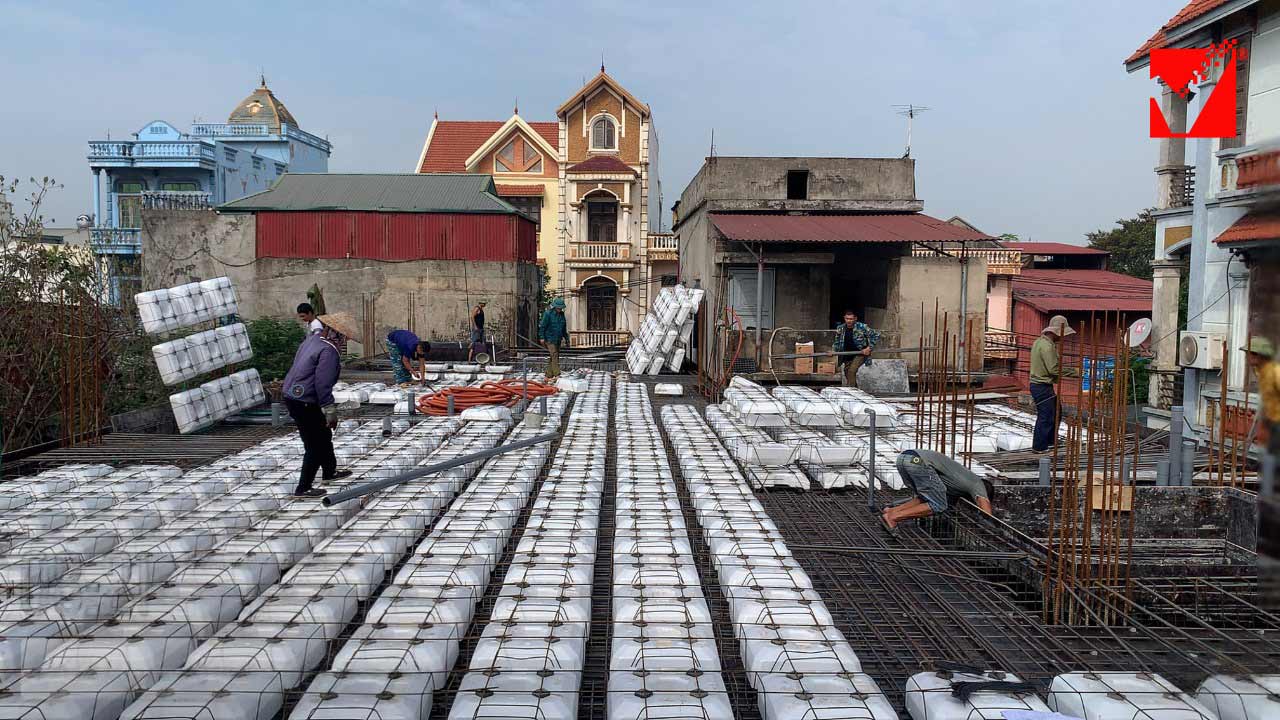 Dự án sàn phẳng VRO công trình Quốc Tuấn - BN