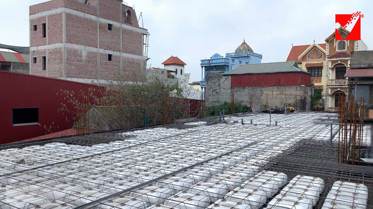 Dự án sàn phẳng VRO công trình Quốc Tuấn - BN
