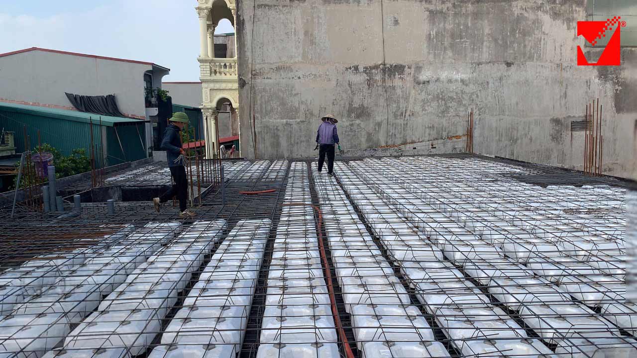 Dự án sàn phẳng VRO công trình Quốc Tuấn - BN