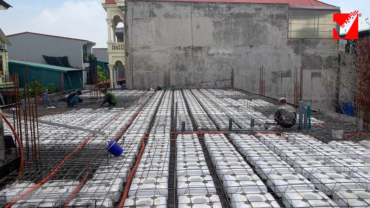 Dự án sàn phẳng VRO công trình Quốc Tuấn - BN