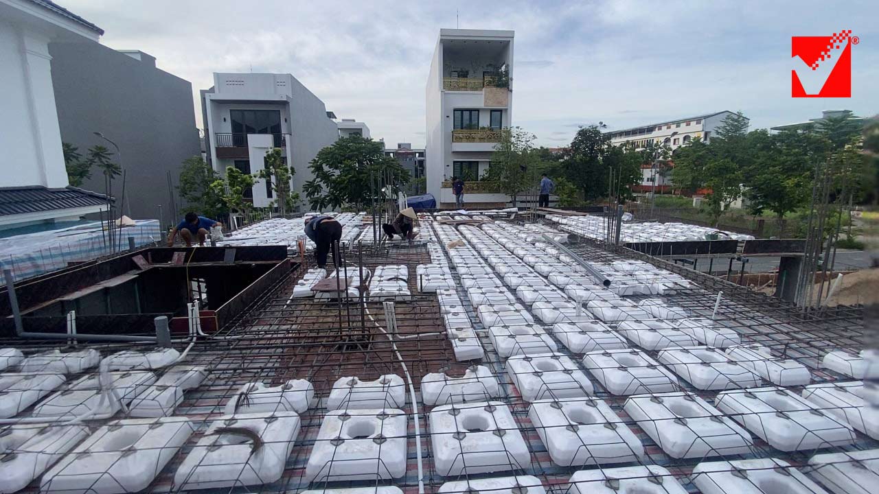 Dự án sàn phẳng VRO công trình Đức Hải tại Phú Thọ