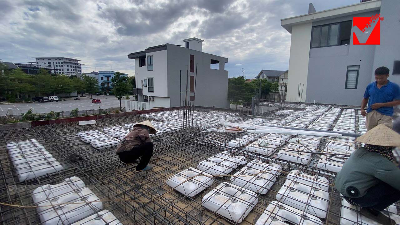 Dự án sàn phẳng VRO công trình Đức Hải tại Phú Thọ