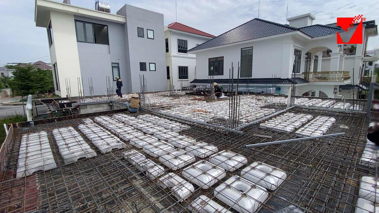 Dự án sàn phẳng VRO công trình Đức Hải tại Phú Thọ