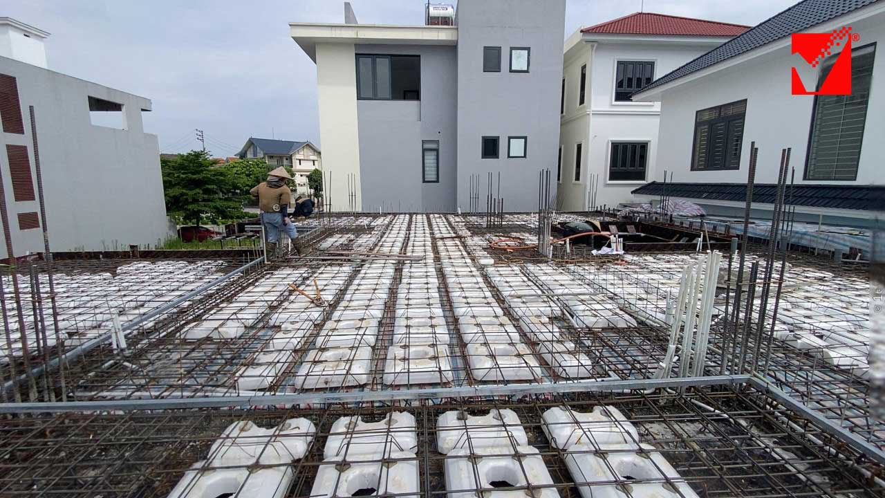 Dự án sàn phẳng VRO công trình Đức Hải tại Phú Thọ