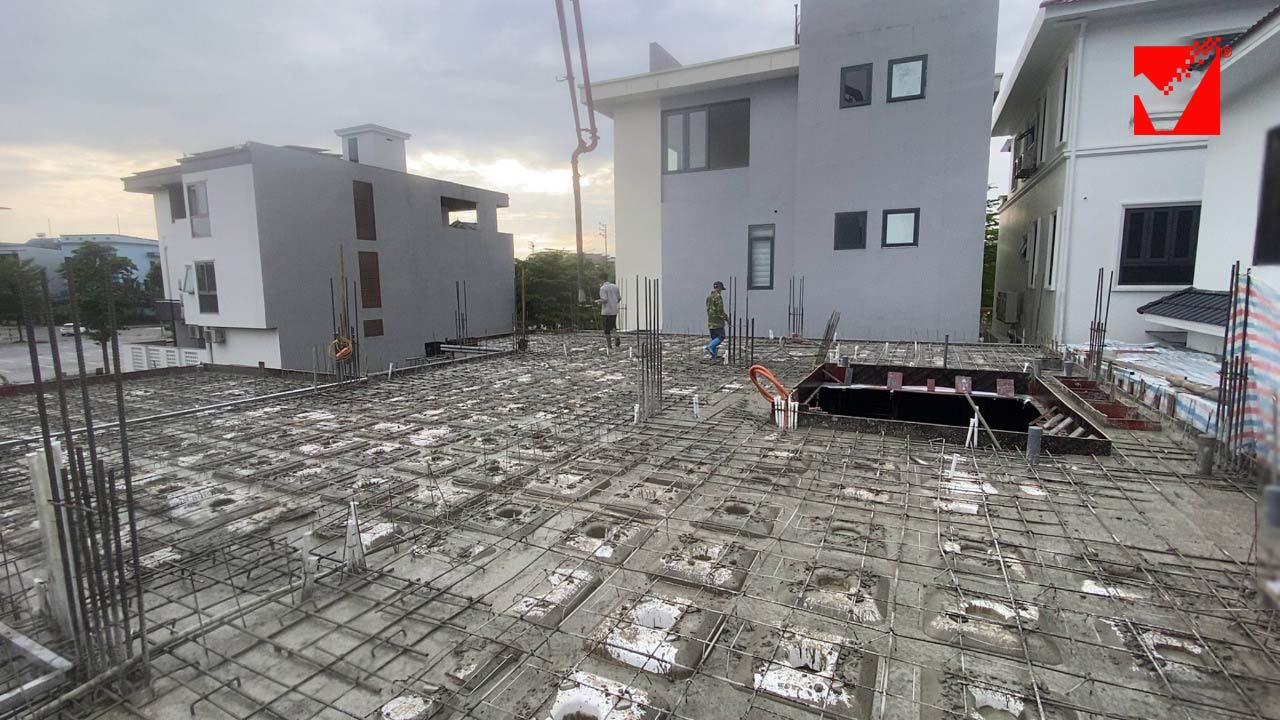 Dự án sàn phẳng VRO công trình Đức Hải tại Phú Thọ