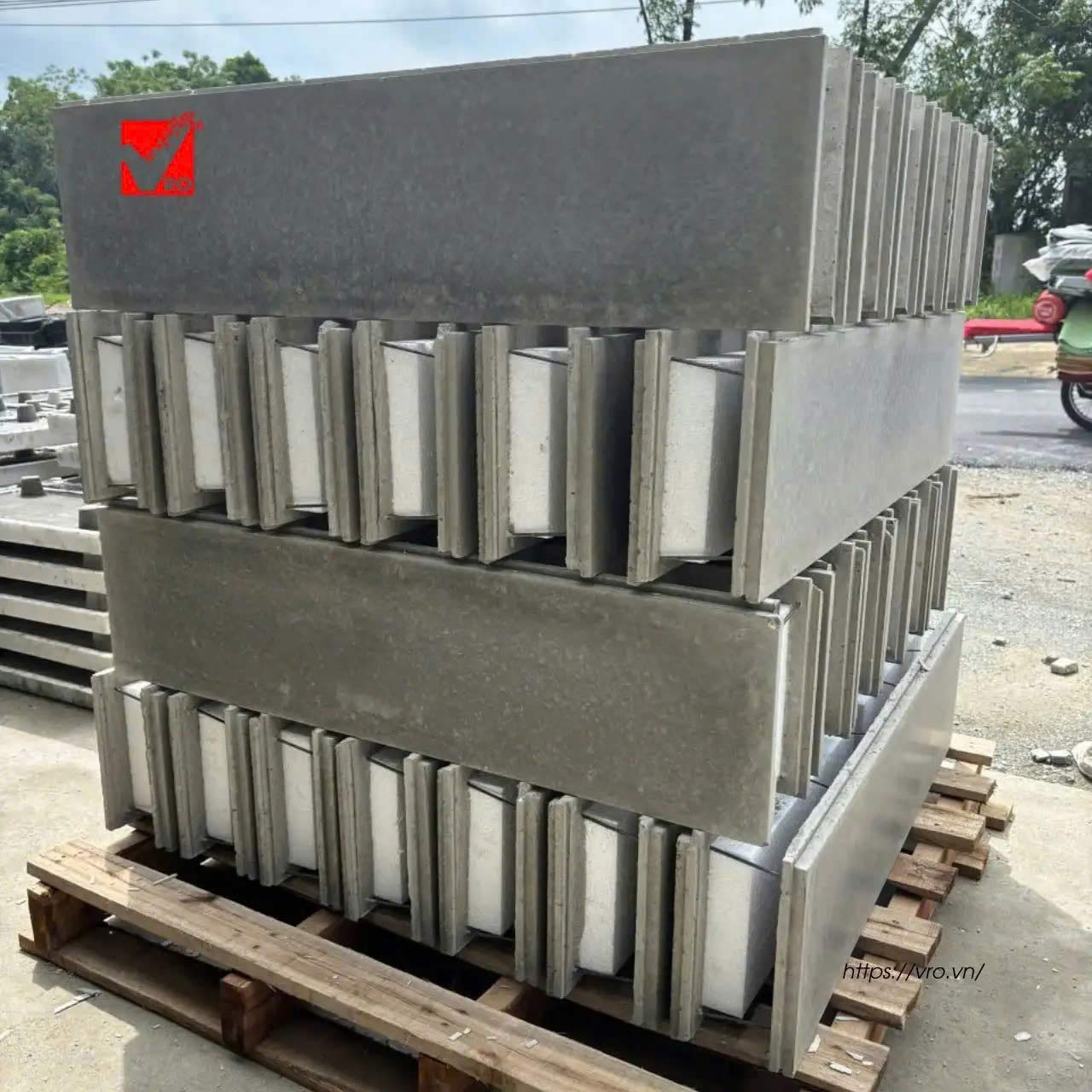Gạch G-VRO xây nhà phố