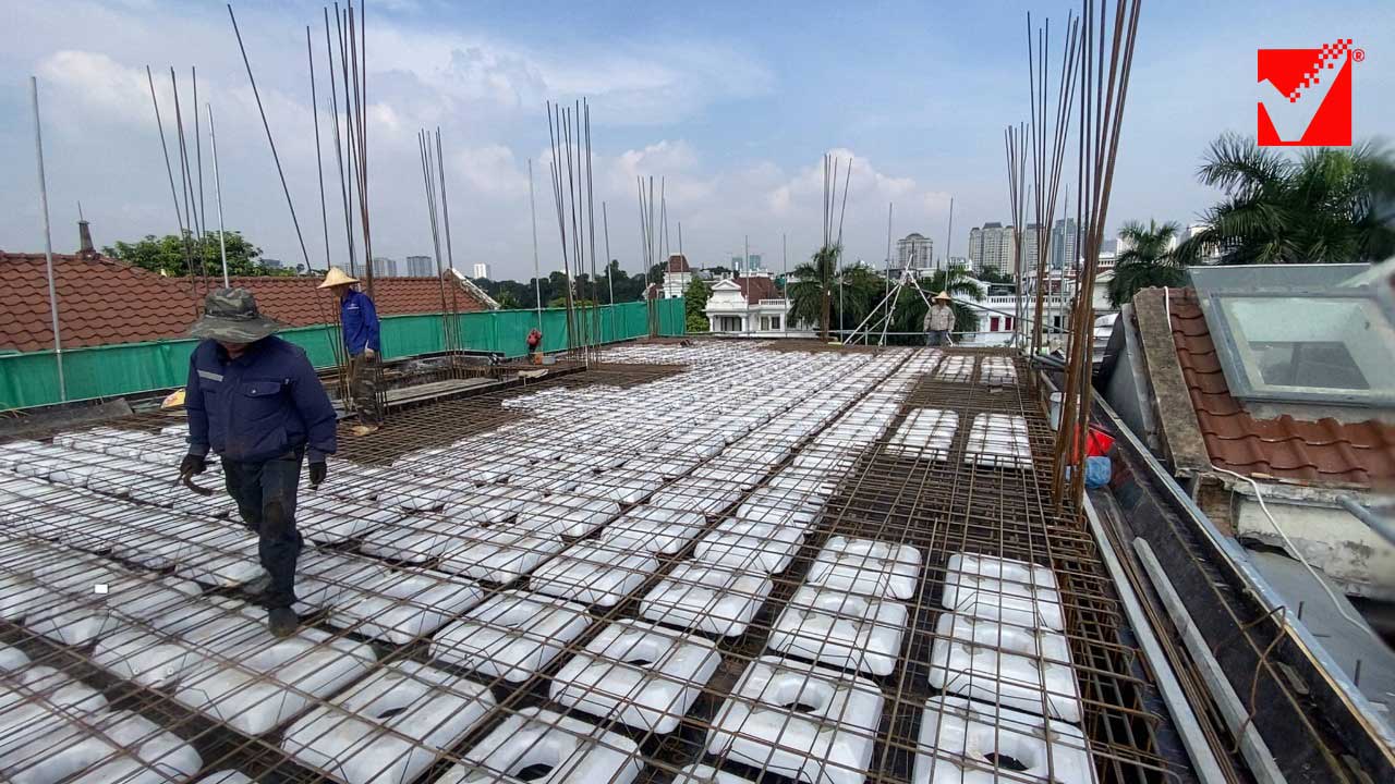 Sàn phẳng VRO công trình Đức Dũng - Ciputra