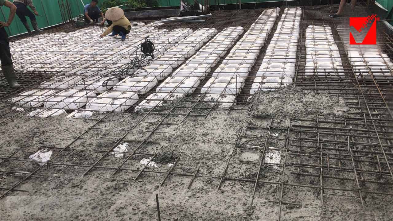 Sàn phẳng VRO công trình Đức Dũng - Ciputra
