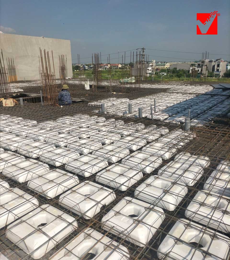 Sàn VRO công trình Nhà liền kề KĐT Liêm Chính - Hà Nam