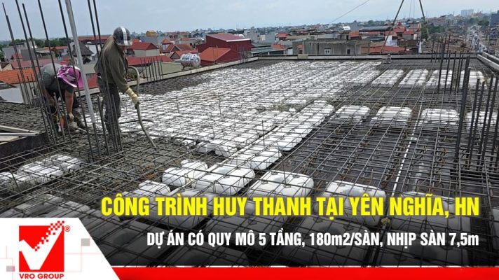 Sàn phẳng hộp xốp Ctr Huy Thanh, Yên Nghĩa