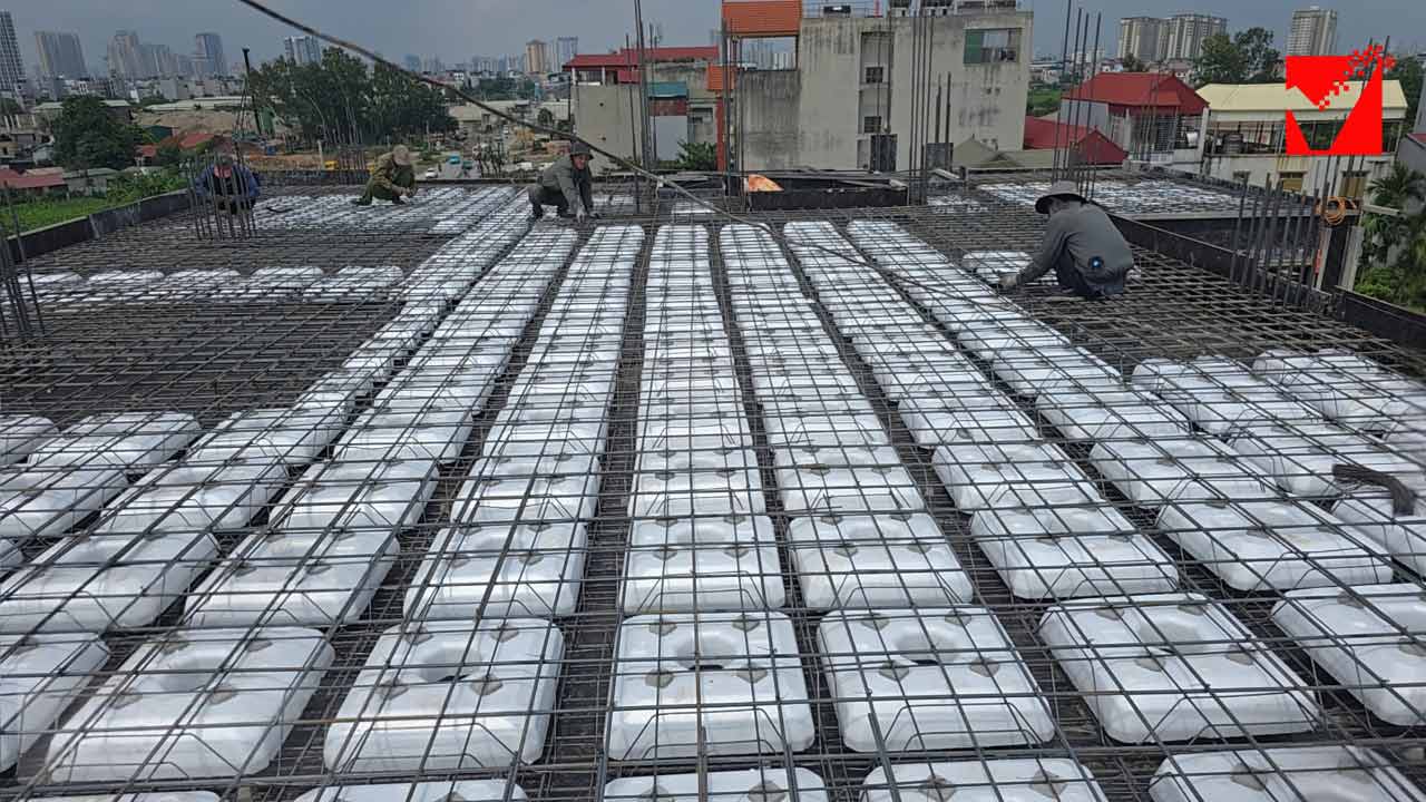 Sàn phẳng hộp xốp Ctr Huy Thanh, Yên Nghĩa