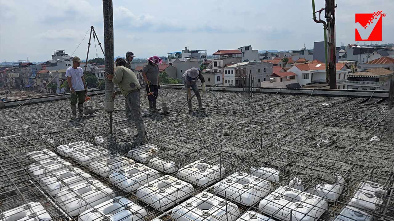 Sàn phẳng hộp xốp Ctr Huy Thanh, Yên Nghĩa