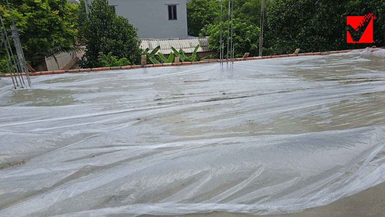 Sàn xốp công trình Nguyễn Hưng - Chương Mỹ, HN