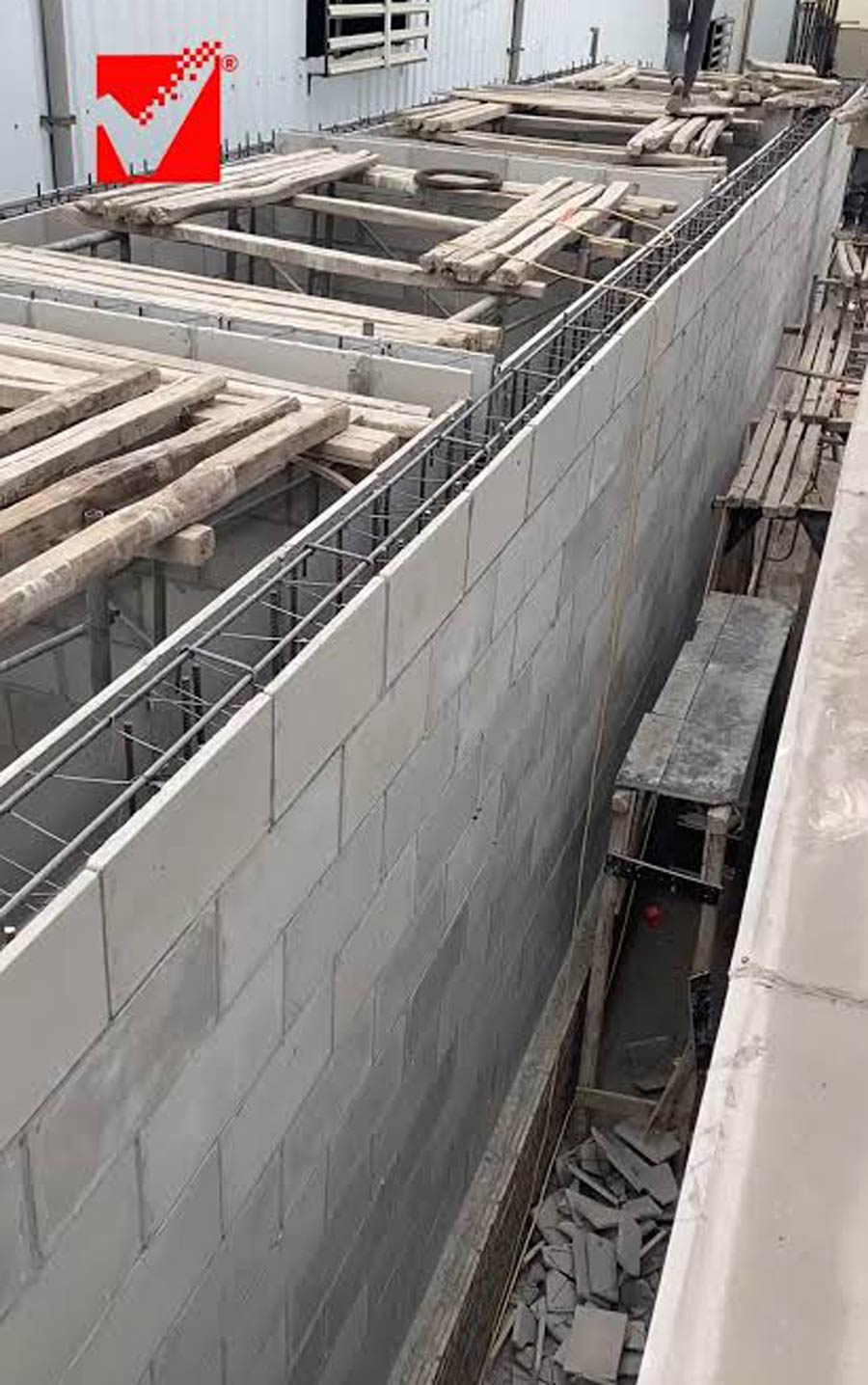 Gạch xây không trát, tường gạch không trát