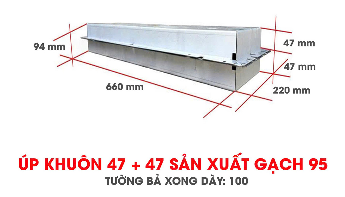 Sản xuất và cung cấp khuôn gạch xi măng VRO