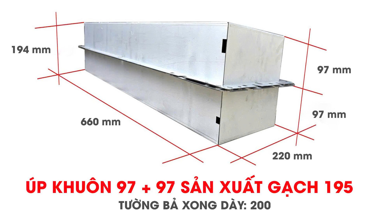 Sản xuất và cung cấp khuôn gạch xi măng VRO
