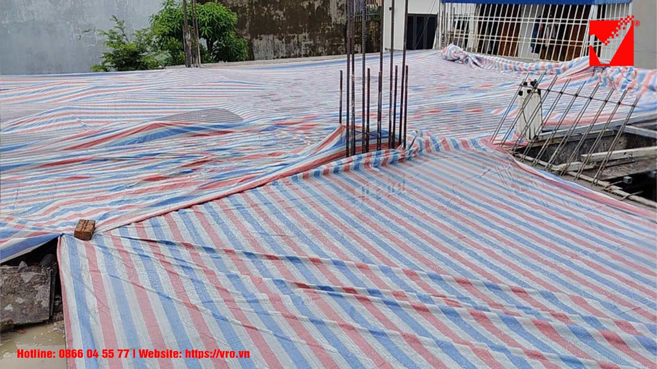 Sàn không dầm VRO biệt thự Gia Bảo tại Hải Phòng