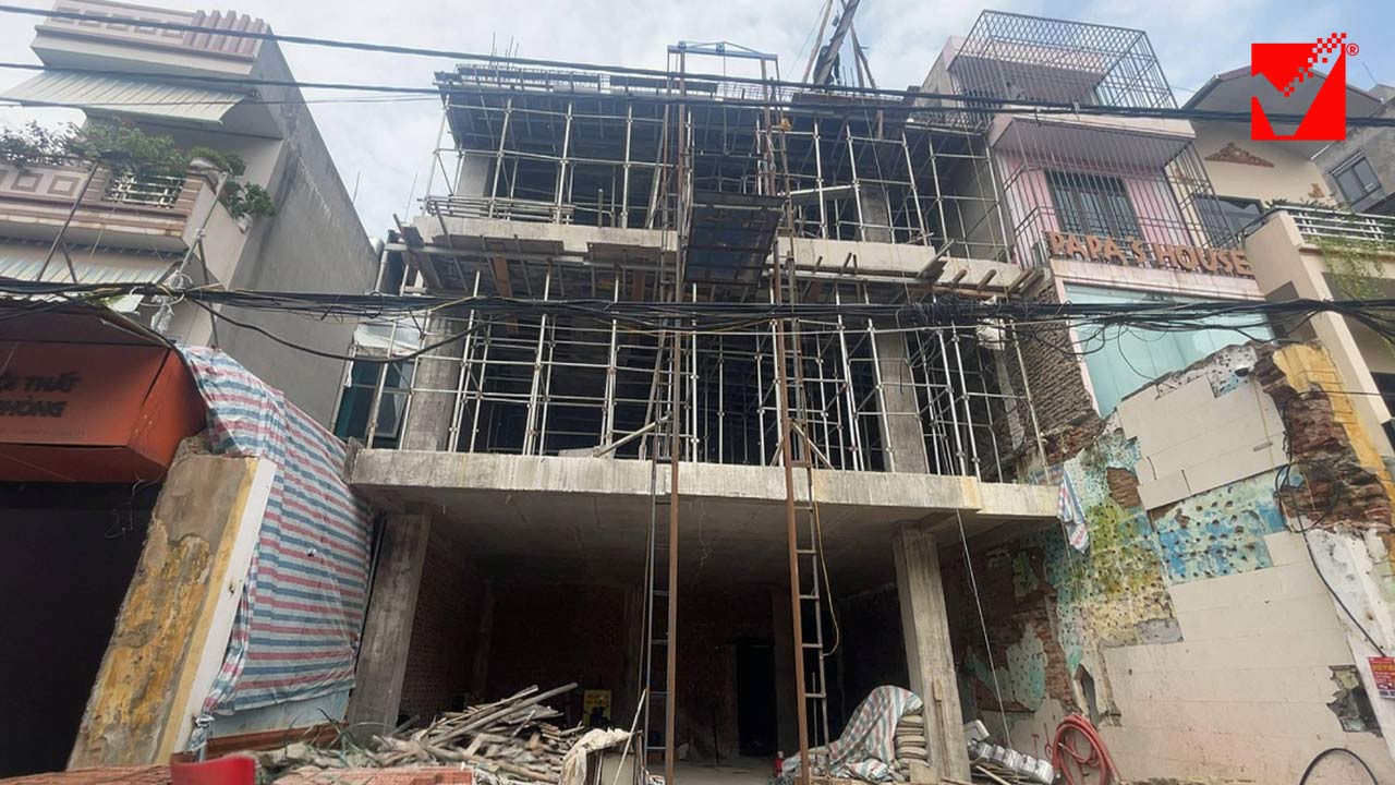 Thi công sàn xốp VRO công trình Hà Tâm tại Bắc Giang